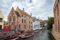 Center of the historic city of Bruges Royalty Free Stock Photo