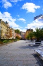 Center of Karlsbad (Karlovy Vary) Royalty Free Stock Photo