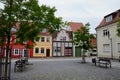 Center of a little German town