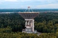 Center for long-distance space communications, satellite antenna Royalty Free Stock Photo