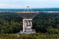 Center for long-distance space communications, satellite antenna Royalty Free Stock Photo