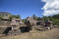 Center of Luba village Royalty Free Stock Photo