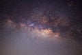 The center of the milky way galaxy, Long exposure photograph