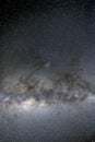 Center of the milky way in the scorpius region Royalty Free Stock Photo