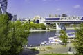 Center Moscow-city Presnensky district .Embankment of Taras Shevchenko.