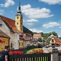 Center of old beautiful town of Samobor, Croatia