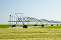 Center pivot irrigation system Royalty Free Stock Photo