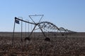 Life giving water transforms the Llano Estacado Royalty Free Stock Photo