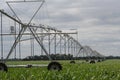 Center pivot irrigation well Royalty Free Stock Photo