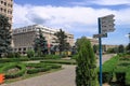 The center of Ploiesti km. 0 Royalty Free Stock Photo