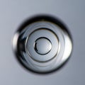Center is a small clear droplet surrounded by increasingly larger Royalty Free Stock Photo