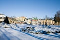 Center of spa town Frantiskovy Lazne Franzensbad - Czech Republic Royalty Free Stock Photo