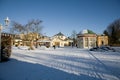 Center of spa town Frantiskovy Lazne Franzensbad - Czech Republic Royalty Free Stock Photo