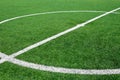 Center soccer field Royalty Free Stock Photo