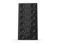 Center sound mid range loud speakers stacked on top of each other Royalty Free Stock Photo