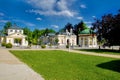 Center of the spa town Frantiskovy Lazne - Czech Republic