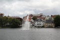 Center of Stavanger, Norway Royalty Free Stock Photo