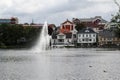 Center of Stavanger, Norway Royalty Free Stock Photo