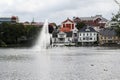Center of Stavanger, Norway Royalty Free Stock Photo