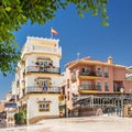 Center of torremolinos, andalusia Royalty Free Stock Photo