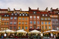 Center of Warsaw Royalty Free Stock Photo
