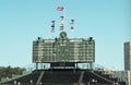 2001 Centerfield Scoreboard at Wrigley Field