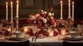 centerpiece candle table