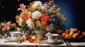 centerpiece flowers table