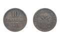 10 Centesimi 1852 V Franz Joseph I Old Lombardy-Venice coins 10 centesimi 1852