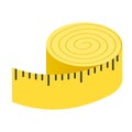 Centimeter isometric 3d icon