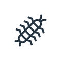 centipede vector icon. centipede editable stroke. centipede linear symbol for use on web and mobile apps, logo, print media. Thin