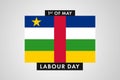 Central African Republic Labor Day. International World Workers Day of Central African Republic