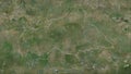 Central African Republic outlined. High-res satellite