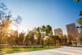 Central Alameda park in Mexico city downtown