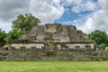 Central America Belice, Altun Ha Temple Royalty Free Stock Photo