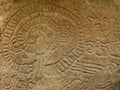 Central America, Nicaragua, Petroglyphs on an Ometepe island Royalty Free Stock Photo