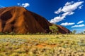 Central Australia - Uluru, Ayers Rock, NT, Australia Royalty Free Stock Photo