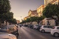 Central avenue of Licata Royalty Free Stock Photo