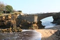 Central beach of Biarritz Royalty Free Stock Photo