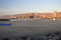 Central Beach of the city Antofagasta, Chile. Royalty Free Stock Photo