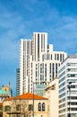Central business district of Beirut with modern buildings, Lebanon Royalty Free Stock Photo