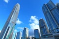 Central business district in Hong Kong Royalty Free Stock Photo