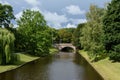 Central canal of Riga Royalty Free Stock Photo