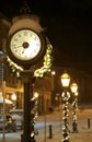 Central City Clock Royalty Free Stock Photo