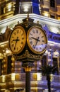 The central city clock Royalty Free Stock Photo