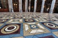 Central Courtyard mosaic floor of the Stock Exchange Palace in Porto