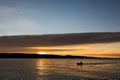 Sunset on the beach