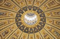 The central dome of the Cathedral of St. Peter.