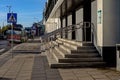 Central entrance to the railway station building