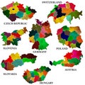 Central Europe maps